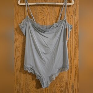 SKIMS Fits Everybody Lace Trim Bodysuit